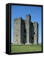 Trim Castle, Dating from the 12th Century, and Location for Film Braveheart, Leinster-Nedra Westwater-Framed Stretched Canvas