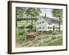 Trimming Hooves at the Stable-Bob Fair-Framed Giclee Print