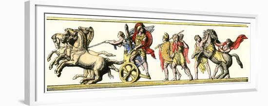 Trimphal Entry of Alexander the Great Into Babylon-null-Framed Premium Giclee Print