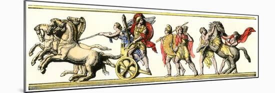 Trimphal Entry of Alexander the Great Into Babylon-null-Mounted Giclee Print