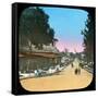 Trincomalee Street, Kandy, Ceylon, Late 19th or Early 20th Century-null-Framed Stretched Canvas