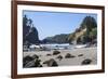 Trinidad, California. the Beach at Trinidad State Beach-Michael Qualls-Framed Photographic Print