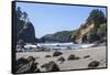 Trinidad, California. the Beach at Trinidad State Beach-Michael Qualls-Framed Stretched Canvas