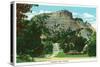 Trinidad, Colorado, View of Simpson's Rest-Lantern Press-Stretched Canvas