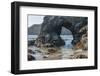 Trinidad State Bach, California. Coastal Arch at College Cove-Michael Qualls-Framed Photographic Print