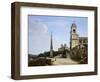 Trinita' Dei Monti and the French Academy, Rome-Giovanni Battista Caracciolo-Framed Giclee Print