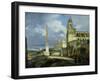 Trinita Dei Monti and the Villa Medici, Rome, 1808-Francois-Marius Granet-Framed Giclee Print