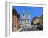 Trinita Dei Monti Church, Rome, Lazio, Italy, Europe-Vincenzo Lombardo-Framed Photographic Print