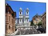 Trinita Dei Monti Church, Rome, Lazio, Italy, Europe-Vincenzo Lombardo-Mounted Photographic Print