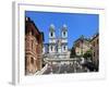 Trinita Dei Monti Church, Rome, Lazio, Italy, Europe-Vincenzo Lombardo-Framed Photographic Print