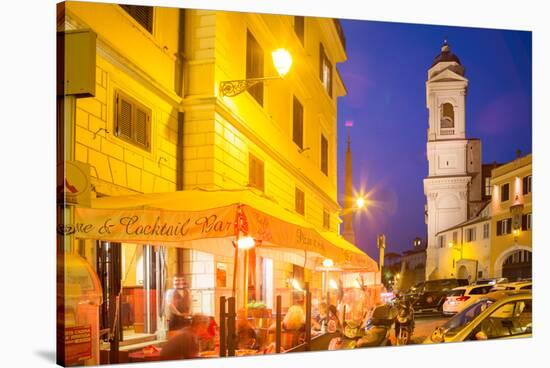 Trinita Dei Monti Church, Rome, Lazio, Italy, Europe-Frank Fell-Stretched Canvas