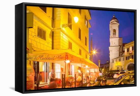 Trinita Dei Monti Church, Rome, Lazio, Italy, Europe-Frank Fell-Framed Stretched Canvas