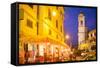 Trinita Dei Monti Church, Rome, Lazio, Italy, Europe-Frank Fell-Framed Stretched Canvas