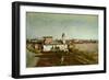 Trinita Dei Monti from the Villa Medici-Jean-Baptiste-Camille Corot-Framed Giclee Print