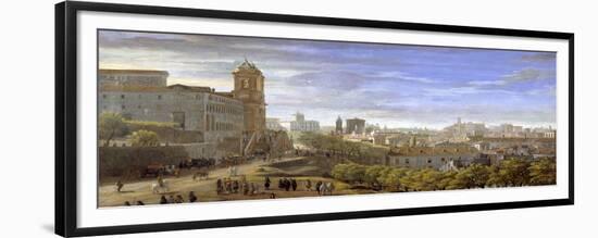 Trinità Dei Monti, Rome-Gaspar van Wittel-Framed Giclee Print