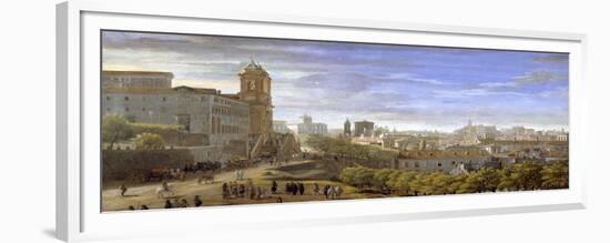 Trinità Dei Monti, Rome-Gaspar van Wittel-Framed Giclee Print