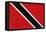 Trinitad And Tobago Flag Design with Wood Patterning - Flags of the World Series-Philippe Hugonnard-Framed Stretched Canvas