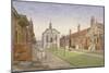 Trinity Almshouses and Trinity Chapel, Mile End Road, Stepney, London, 1883-John Crowther-Mounted Giclee Print