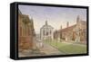 Trinity Almshouses and Trinity Chapel, Mile End Road, Stepney, London, 1883-John Crowther-Framed Stretched Canvas