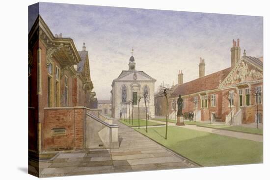 Trinity Almshouses and Trinity Chapel, Mile End Road, Stepney, London, 1883-John Crowther-Stretched Canvas