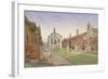 Trinity Almshouses and Trinity Chapel, Mile End Road, Stepney, London, 1883-John Crowther-Framed Giclee Print