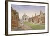 Trinity Almshouses and Trinity Chapel, Mile End Road, Stepney, London, 1883-John Crowther-Framed Giclee Print