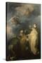 Trinity and the Saints, 1690-1769-Giuseppe Bernardino Bison-Stretched Canvas