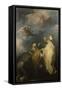 Trinity and the Saints, 1690-1769-Giuseppe Bernardino Bison-Framed Stretched Canvas