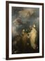 Trinity and the Saints, 1690-1769-Giuseppe Bernardino Bison-Framed Giclee Print