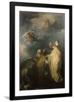 Trinity and the Saints, 1690-1769-Giuseppe Bernardino Bison-Framed Giclee Print