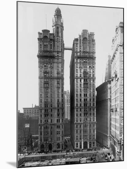 Trinity and U.S. Realty Buildings, New York-Irving Underhill-Mounted Photographic Print