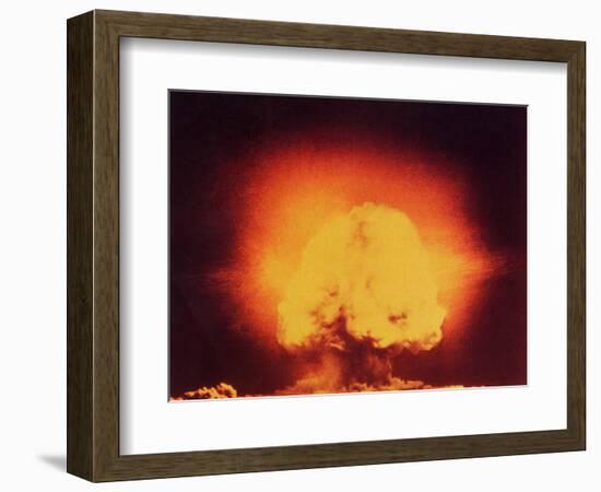 Trinity Atomic Bomb Test-Science Source-Framed Giclee Print