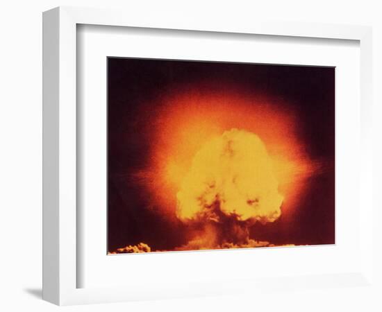 Trinity Atomic Bomb Test-Science Source-Framed Giclee Print