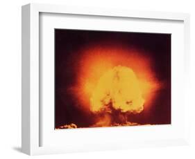 Trinity Atomic Bomb Test-Science Source-Framed Giclee Print