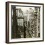 Trinity Church and Broadway, New York, Usa-Underwood & Underwood-Framed Photographic Print