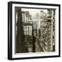 Trinity Church and Broadway, New York, Usa-Underwood & Underwood-Framed Photographic Print