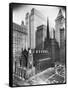 Trinity Church and Surrounding Skyscrapers, New York-null-Framed Stretched Canvas