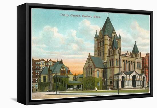 Trinity Church, Boston, Mass.-null-Framed Stretched Canvas