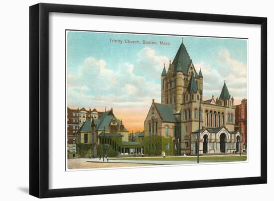 Trinity Church, Boston, Mass.-null-Framed Art Print