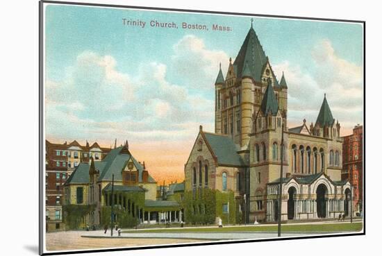 Trinity Church, Boston, Mass.-null-Mounted Art Print
