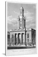 Trinity Church, Euston Road, St Pancras, London, 1828-Thomas Hosmer Shepherd-Stretched Canvas