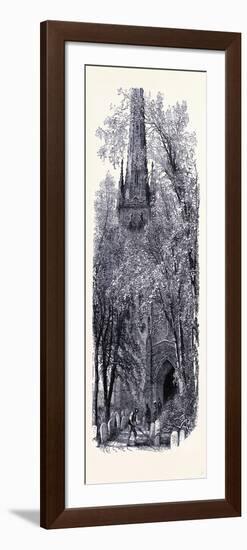 Trinity Church Manhattan New York United States of America-null-Framed Giclee Print