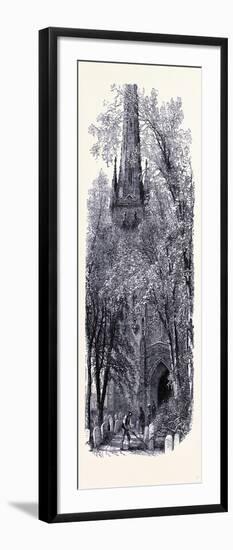 Trinity Church Manhattan New York United States of America-null-Framed Giclee Print