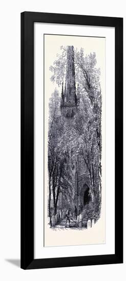 Trinity Church Manhattan New York United States of America-null-Framed Giclee Print