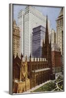 Trinity Church, New York City, USA-null-Framed Photographic Print