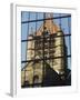 Trinity Church Reflected in the John Hancock Tower, Copley Square, Boston, New England-Amanda Hall-Framed Photographic Print