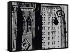 Trinity Church, Wall St., 1995-Anthony Butera-Framed Stretched Canvas