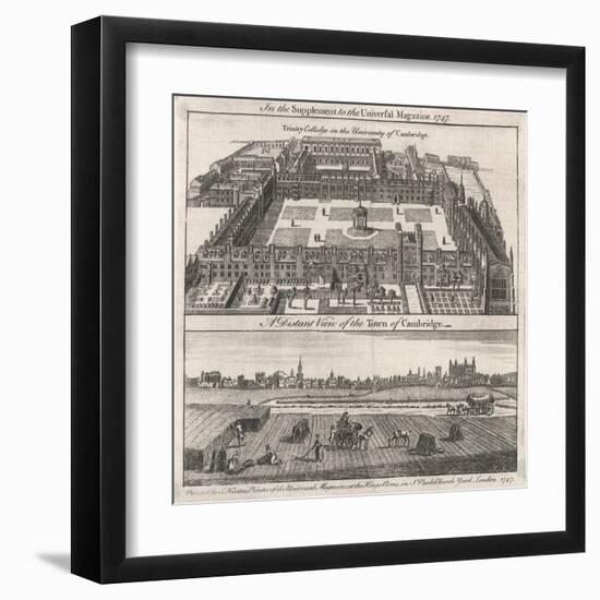 Trinity Coll., Cambridge-null-Framed Art Print