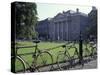 Trinity College and bicycles, Dublin, Ireland-Alan Klehr-Stretched Canvas