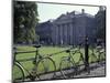 Trinity College and bicycles, Dublin, Ireland-Alan Klehr-Mounted Photographic Print